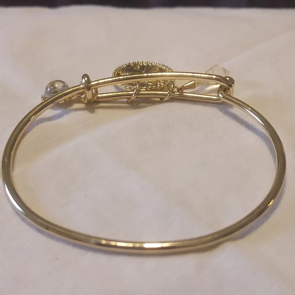 Elephant Coin Bangle #85 - Picture 2 of 3